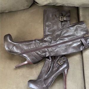 BCBGeneration Dark Brown Heeled Boots